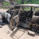 Ph/Dr : Les séquelles des violences ayant entraîné l’exfiltration du ministre Pierre Dimba restent visibles dans le village de Bôdô.