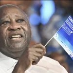 Ph/Dr : Laurent Gbagbo, Ex président de la république et actuel président du parti PPA-CI