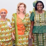 Henriette Bédié, Dominique Ouattara, Simone Ehivet Gbagbo : DR
