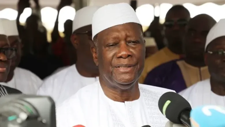 Le président Alassane Ouattara (Dr)