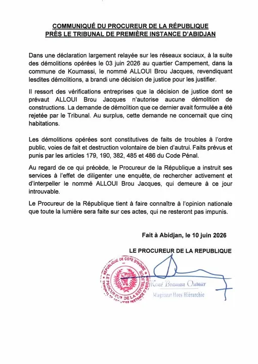 Ministère de la Justice et des Droits de l'Homme