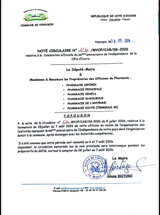 Mairie de Yopougon