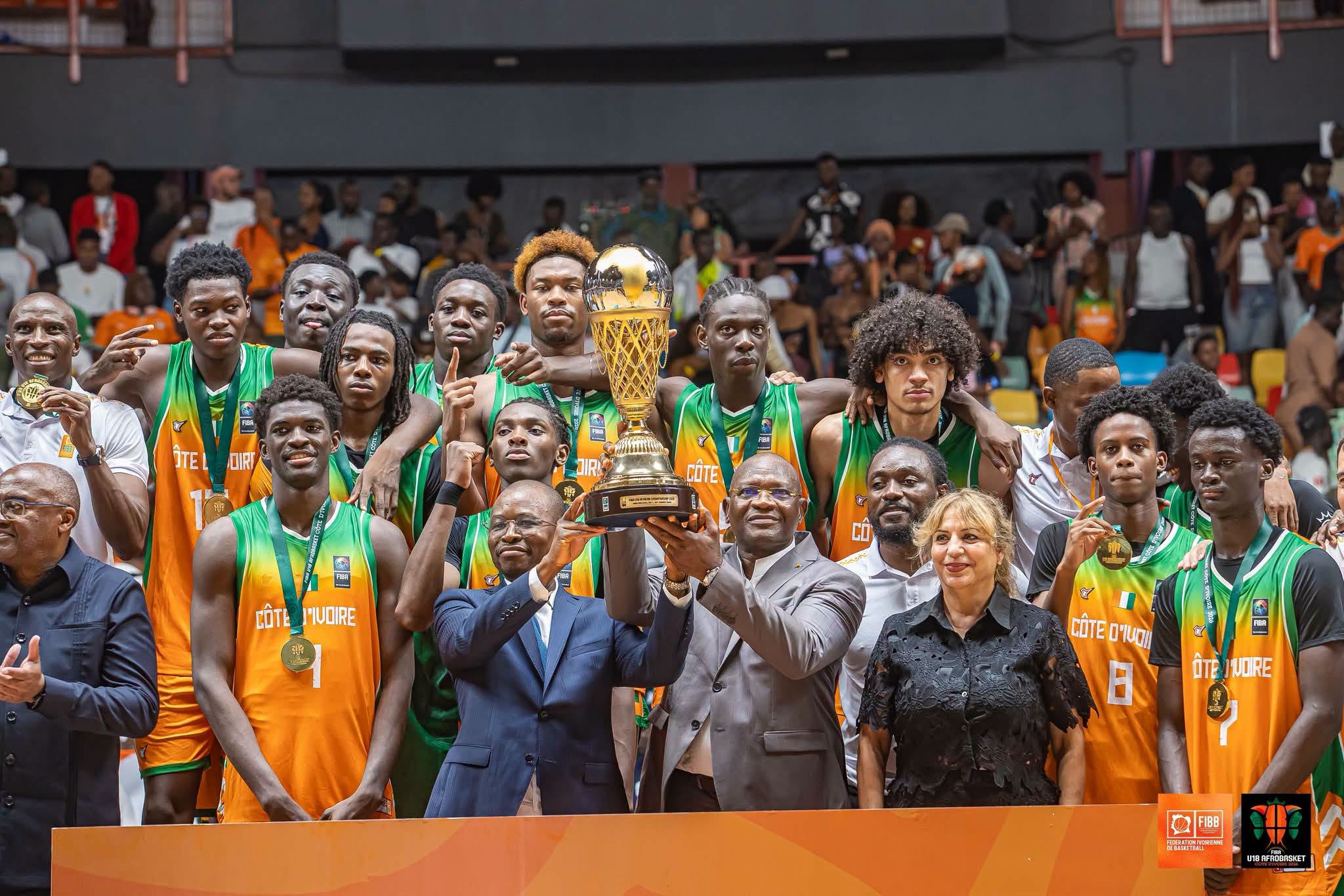 AfroBasket U18 : 14 ans après sa médaille d’argent, la Côte d’Ivoire entre enfin dans l’histoire avec l’or
