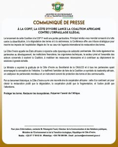 MINISTERE DE L'ENVIRONNEMENT ET DE LA TRANSITION ECOLOGIQUE