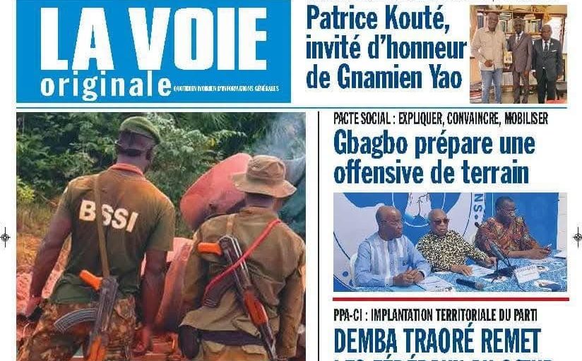 Revue de presse du 31 août : l’orpaillage clandestin et la solidarité nationale au cœur de l’actualité ivoirienne