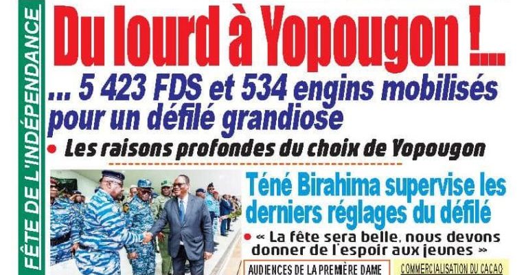 Revue de presse du 6 août : entre célébration de l’indépendance et appel à la réconciliation au cœur des Unes