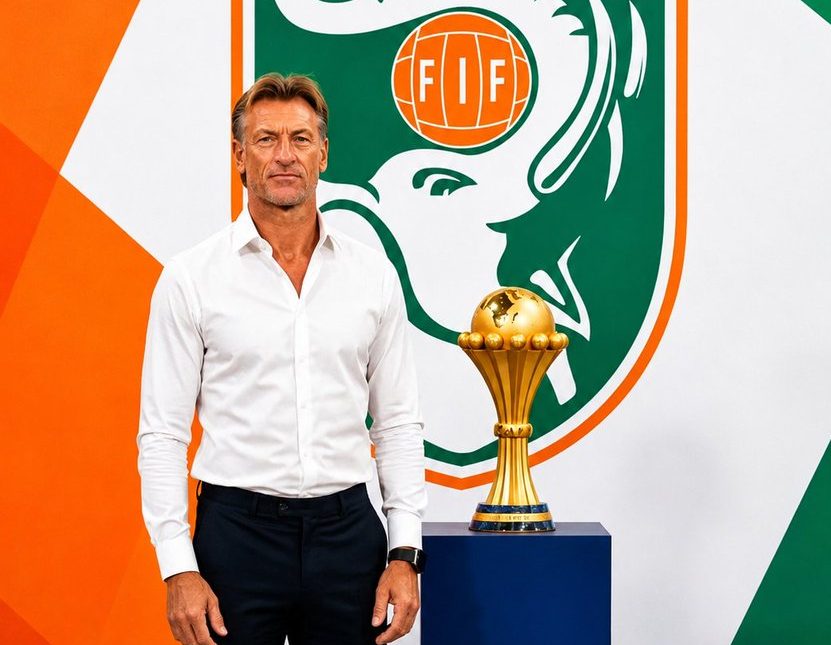 Côte d’Ivoire : Hervé Renard attendu comme nouveau sélectionneur des Éléphants après Emerse Faé