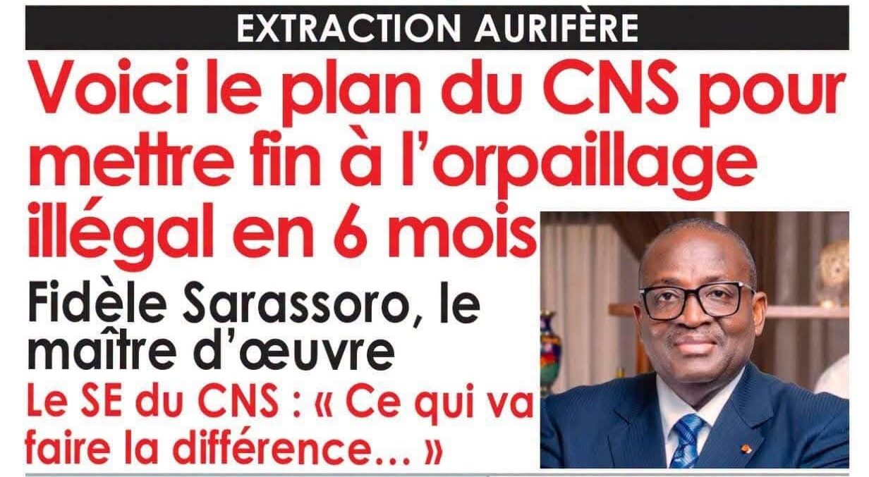 Orpaillage illégal en Côte d’Ivoire : la presse salue une nouvelle offensive des autorités