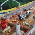 Chantier de l’échangeur à Cocody (DR)