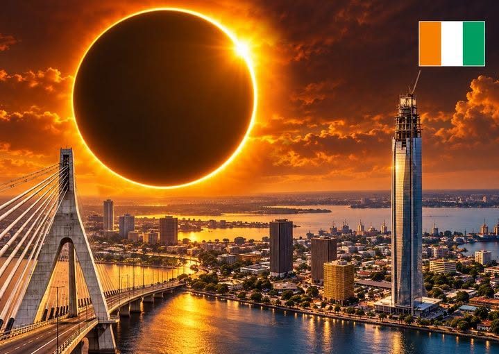 Éclipse solaire du 6 février 2027 : un « anneau de feu » de feu attendu à Abidjan